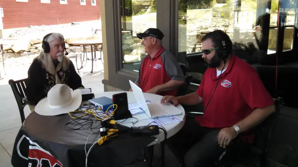 Having some fun with the BBE preshow radio interview
