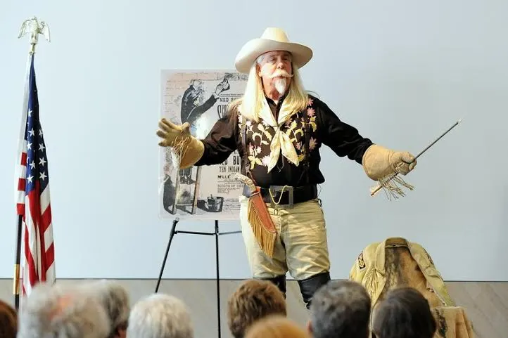 "Buffalo Bill" was the guest speaker at the Colorado History Museum!